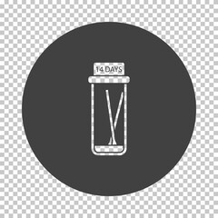 Sticker - Covid Test Tube Icon