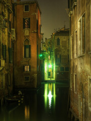 Kanäle, Gassen und Architektur in Venedig