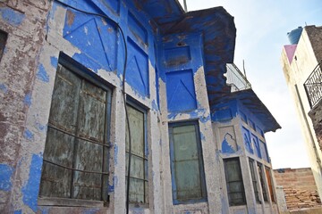 Wall Mural -  blue houses old city jodhpur, rajasthan,india