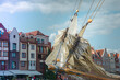Gdańsk - port z perspektywy żagla