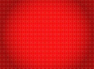 red pattern in japanese or chainese background. vector illustration