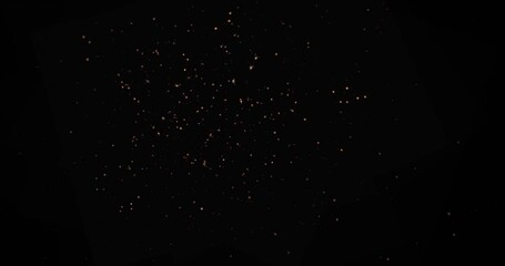 Wall Mural - slow motion realistic explosion and blasts + alpha. 4k vfx element black background.