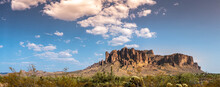Superstition Mountains Just East Of Phoenix Arizona