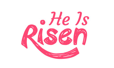 Sticker - Easter Quote Design, Typography for print or use as poster, card, flyer or T Shirt