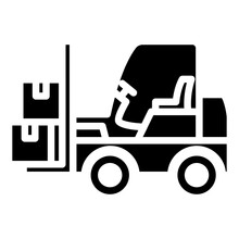 Parcels On Pallet Showcasing Bendi Truck Icon