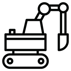 Sticker - excavator