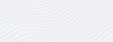 White Silver Soft Wavy Universal Background For Business Presentation. Abstract Flowy Elegant Pattern. Minimalist Empty Striped Blank BG. Halftone Monochrome Fluid Cover. Modern Digital Minimal Color