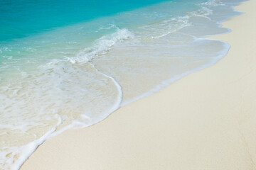 beach and tropical sea . nature background