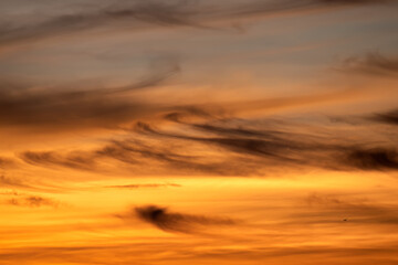 Wall Mural - Clouds in the evening sky in thailand