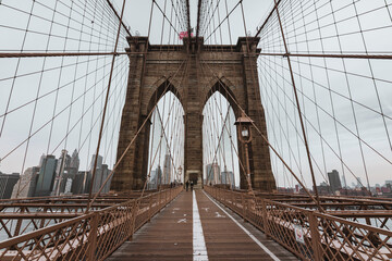  Puente de Brooklyn gran angular