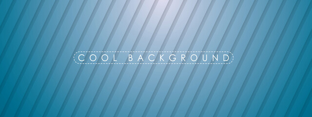 Creative blue lighting background with diagonal stripes. Vector abstract background. Blue background for banner.