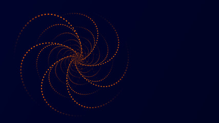Poster - Geometric background . Abstract futuristic background . 