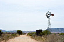 Windmill In The Desert