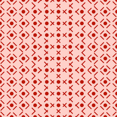 Poster - Abstract red shapes. Vector pattern shapes.