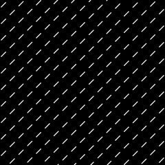 Poster - Diagonal dotted lines. Black background white lines.