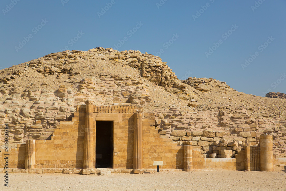 Entrance, Pavilion of the South, Step Pyramid Complex, Saqqara, Egypt