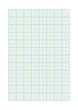 © Alla - Millimeter graph paper grid. Abstract squared background. Geometric pattern for school, technical engineering line scale measurement. Lined blank for education isolated on transparent background.
