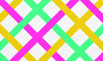 Poster - Colorful crossed lines abstract background. Abstract 3D Paper Graphics for your business presentations. Colorful striped seamless pattern. Geometric pattern lines design 3d background.Vector EPS10