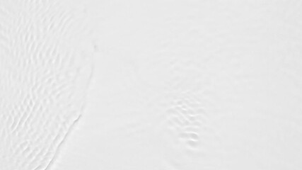 Poster - Up close, top view, various waves of the water surface hitting the sun's rays, making them sparkle according to different patterns on a gray background.