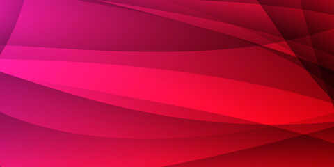 Poster - Red and Pink Random Shapes abstract background