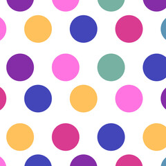 seamless pattern with circles