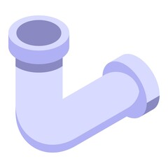 Poster - Control pipe icon. Isometric of control pipe vector icon for web design isolated on white background