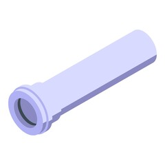 Poster - Service pipe icon. Isometric of service pipe vector icon for web design isolated on white background