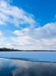 Cospudener Lake near Leipzig in Winter