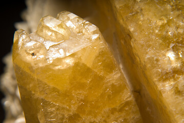 Wall Mural - Closeup shot of Calcite