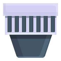 Poster - New pool filter icon. Cartoon of new pool filter vector icon for web design isolated on white background
