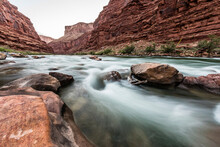 Rapids On The Colorado River, Marble Canyon, Grand Canyon National Park