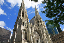 St. Patrick's Cathedral, 5th Avenue, Midtown, Manhattan, New York City, New York