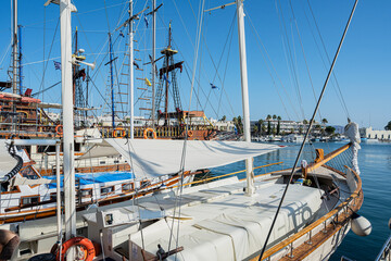 Wall Mural - Segelboote im Hafen von Kos-Stadt, Insel Kos, Dodekanes, Griechenland