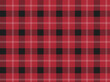© Ayseliani - Red check plaid  pattern.  Vector black and red plaid check pattern.  Tartan plaid pattern.  Scottish pattern.