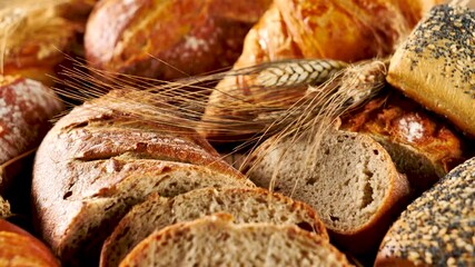 Wall Mural - bread and pastry