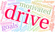 © arloo - Drive Word Cloud on a white background.