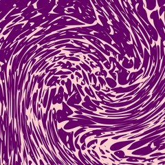 Wall Mural - Geometry abstract background with stripes. Curved lines.