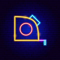 Poster - Measure Centimeter Neon Sign