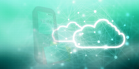 Poster - 2d rendering technology Cloud computing 
