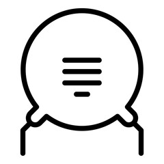 Poster - Voltage resistor icon. Outline voltage resistor vector icon for web design isolated on white background