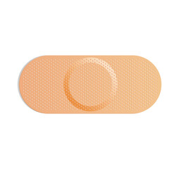 medical plaster. adhesive bandage or sticking plaster. medical band aids protection patch for first 