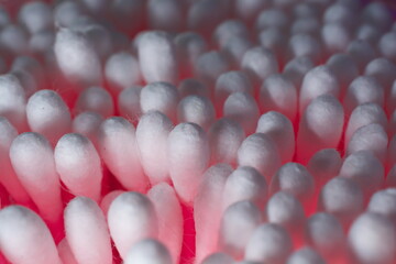 cotton swabs closeup