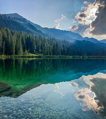 lake and mountains, nähe Garmisch