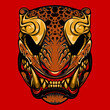 japanese tiger mask illustration and tshirt design