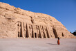© Nomad Pixel - Abu Simbel temple in Egypt. Colossus of The Great Temple of Ramesses II. Africa.