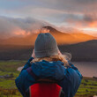 © Callum - person watching the sunset