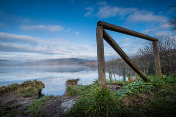 Canvas Print - Massa Marittima, Accesa Lake - Grosseto, Tuscany, Italy