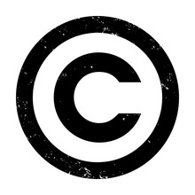C - Copyright And Registered Trademark Stamp Symbol