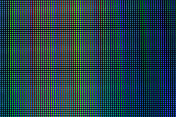 Wall Mural - Closeup LED diode from LED TV or LED monitor computer screen display panel