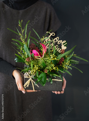 nice bouquet in the hands © Maksim Shebeko